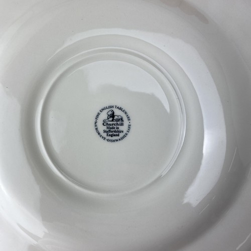 Lot 10 Vintage Churchill Briar Rose 10" Dinner Plates Staffordshire England Set - Picture 3 of 9