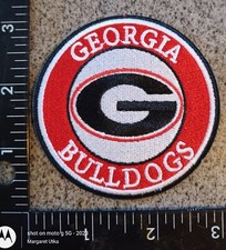 University of Georgia embroidered Iron on patch