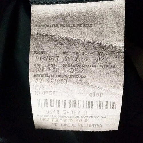 Boss Hugo Boss 52 Mens Vest with Zipper Hooded Side Pockets Nylon Black/Blue - Picture 9 of 10
