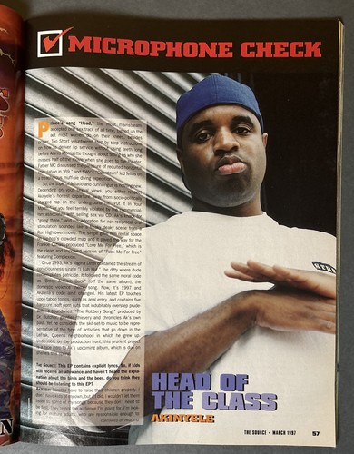 THE SOURCE MAGAZINE MARCH 1997 KRS-ONE DJ MUGGS WARREN G VG - Picture 4 of 9