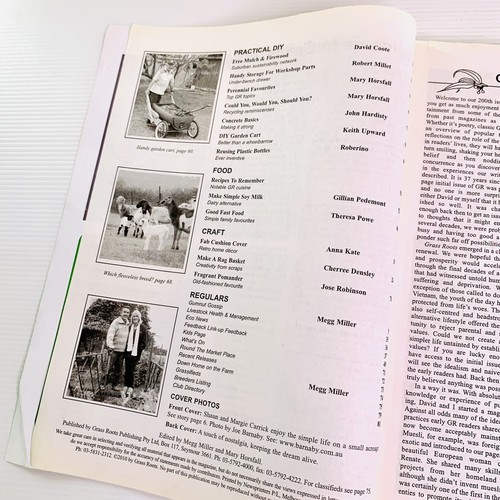 Grass Roots Magazine Self Sufficiency Sustainability Off Grid No 200 2010 - Picture 8 of 12