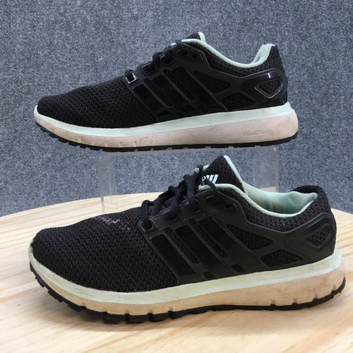  Zapatos Adidas Mujer 7.5 Energy Cloud WTC Tenis para Correr BA7529 Malla Negra - Imagen 2 de 11