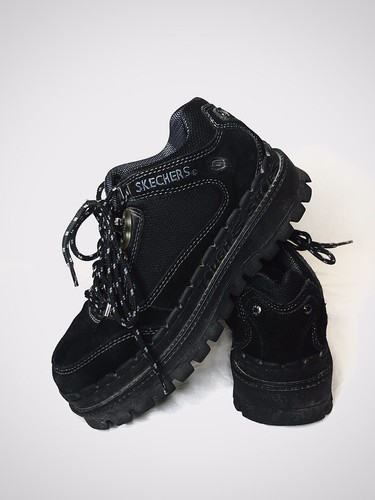 VTG Skechers Platform Chunky Shoes Size 8 Jammers