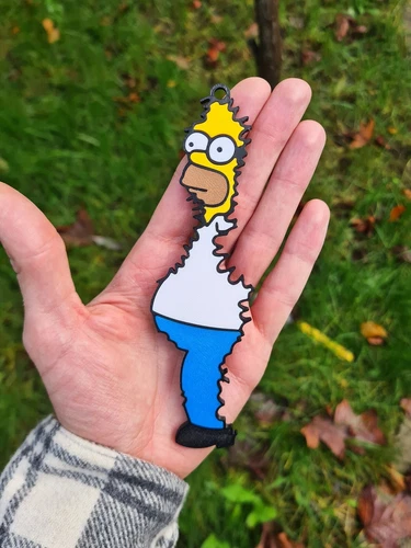 Homer Simpson Christmas Tree Ornament - The Simpsons Holiday Decoration - Bild 3 von 9