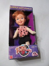 1993 Mattel The Flintstones Cuddly Soft Pebbles