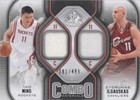 2009-10 SP Game Used - Zydrunas Ilgauskas/Yao Ming #CM-IM