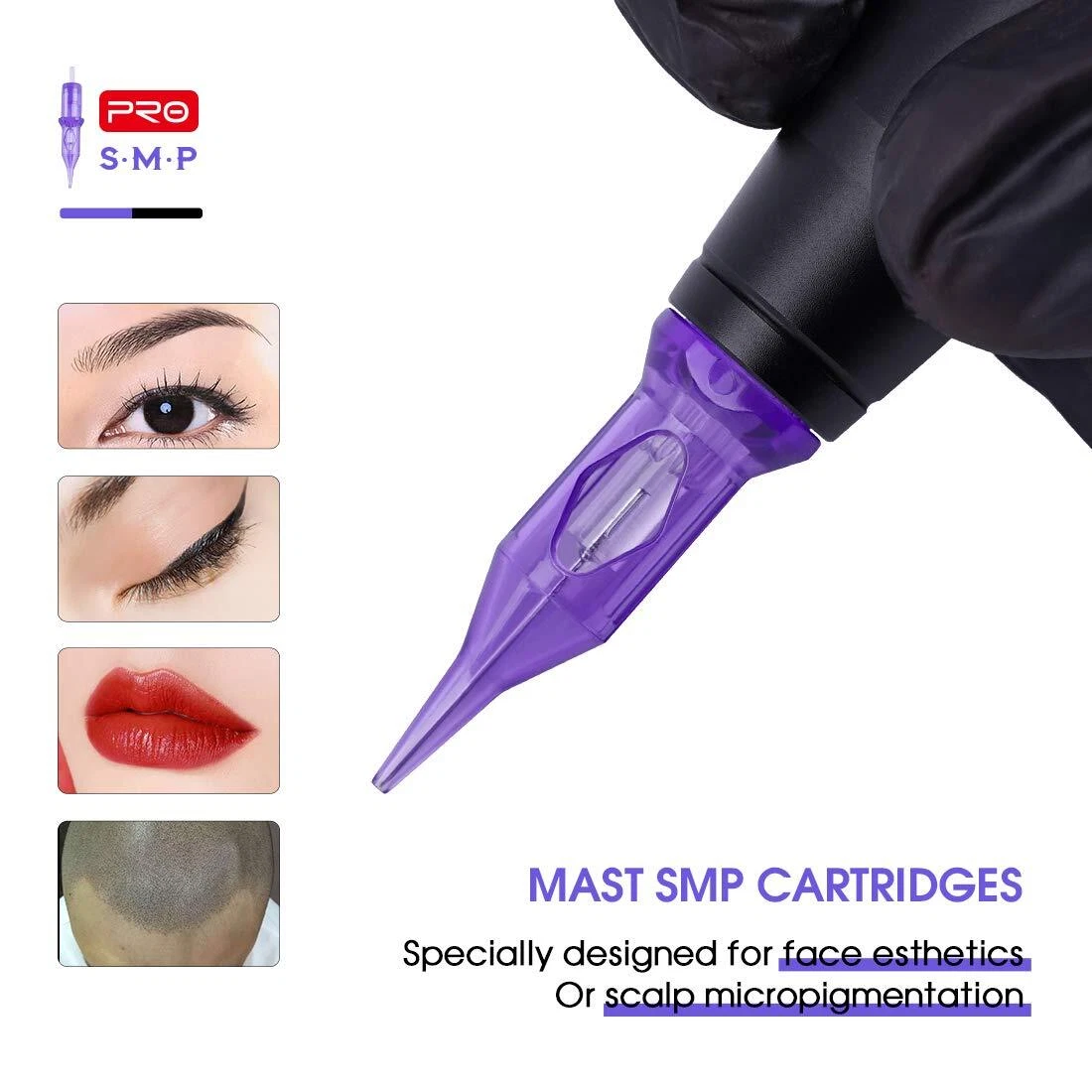 Mast Pro Tattoo Cartridge PMU Disposable Needles RS,HRL,M, M-T, RL, RLB, RLT, RM - product detail image 12