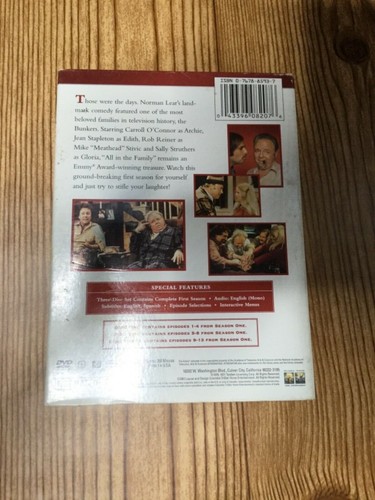 All in the family dvd set season 1-3 new and used 1970 sitcom series  - Picture 4 of 8