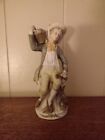 Vintage Homco Home Interiors Young Man with Grapes Porcelain Figurines #1258