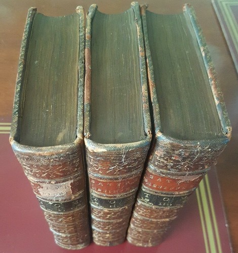 1752/ SATYRE MENIPPEE / 3 VOLS / FRENCH WARS OF RELIGION - PARODY /FINE BINDING! - Picture 3 of 12