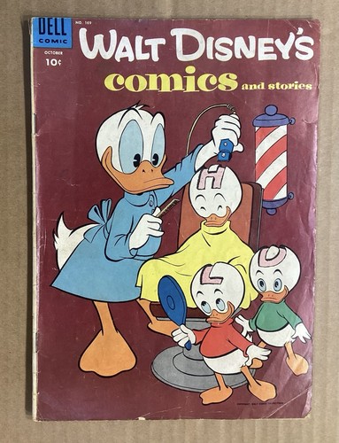 Walt Disney Comics and Stories #169 188 193 & 208 ~1950er Dell Comics~Donald Duck - Bild 2 von 24