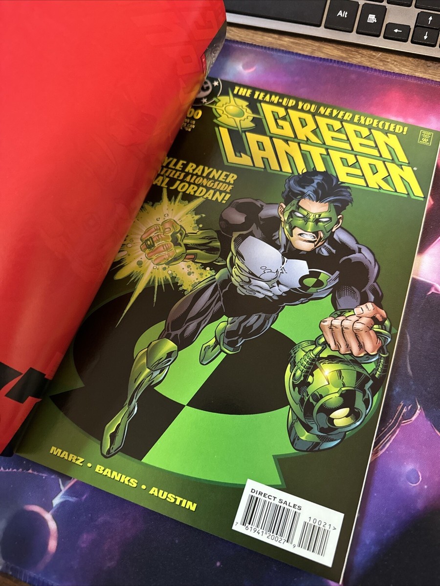 Green Lantern #100: Two Variants- 2 Double Covers, DC 1998