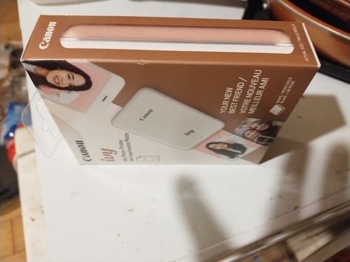 2022 Canon IVY Mobile Mini Photo Printer - Prints 2" x 3" PP1002 white-Rose Gold - Photo 5/9