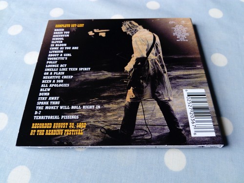 Nirvana Live At Reading 24 Track Digipak CD (Reissue) - Picture 3 of 3