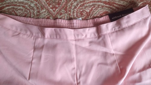 ALFRED DUNNER WOMEN'S PLUS SIZE 18W PANTS SOFT PINK CLASSIC FIT SHORT NWT ELASWB - Picture 7 of 9