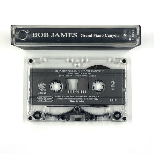 BOB JAMES GRAND PIANO CANYON Cassette Tape OG 1990 Jazz Rock Rare - Picture 4 of 5