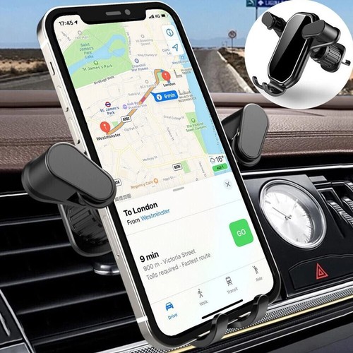 360° Universal Air Vent Mobile Phone Holder In Car Stand Cradle Mount GPS iPhone - Picture 11 of 23
