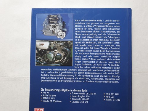Perfekte Motorrad-Restaurierung Motor Fahrwerk Elektrik Anbauteile - Bild 2 von 9