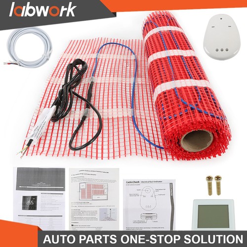 labwork Floor Mat Kit 120v 20sqft Electric Radiant Floor Heating System For tile