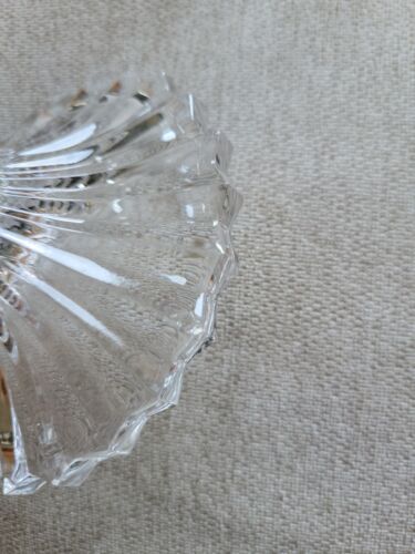 Baccarat Kristall ""BAMBUS"" Wirbel Kerzenhalter Paar 7,5x4,5"" ~ Frankreich selten ** - Bild 8 von 10