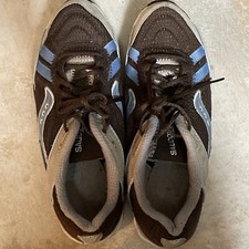 Saucony River Ride Athletic Running Shoes Brown Tan Blue 1944-3 Women’s 6.5