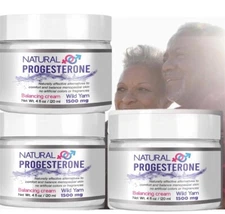 3 Natural Menopause 1000mg Cream Xtra strength USP certificate Feminine Balance