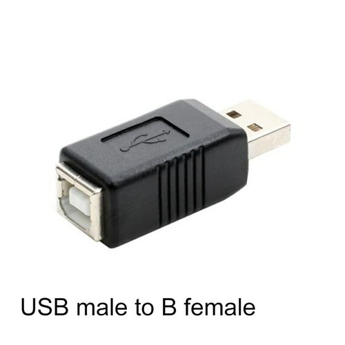 Adaptador convertidor adaptador USB tipo A hembra a tipo B macho conector electrónico - Imagen 14 de 15
