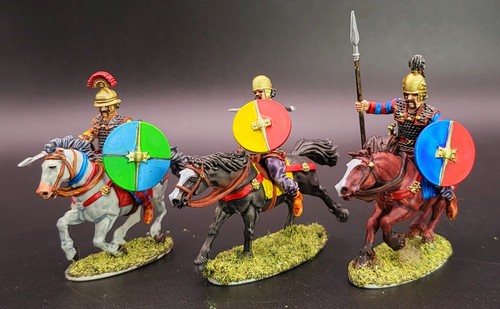 Painted Gallic Armoured Cavalry set for SAGA and other Wargames - Picture 10 of 10