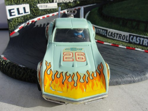 SCALEXTRIC SPANISH CORVETTE #26 4050 1:32 SLIGHT USED UNBOXED - Picture 6 of 9