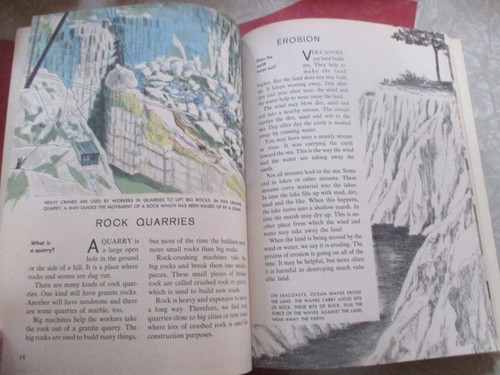 THE HOW AND WHY WONDER BOOK Vintage ROCK And MINERALS Softcover BOOK - 1974 - Imagen 5 de 5