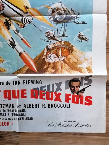 Original James Bond,Kinoplakat,On Ne Vit Que Deux Fois,Man Lebt Nur Zweimal,1967 - Bild 5 von 7