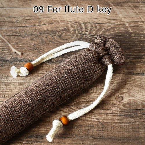 Bamboo Flute Protective Cover Bundle Mouth Double Layer Portable Storage Case 1x - Picture 23 of 34