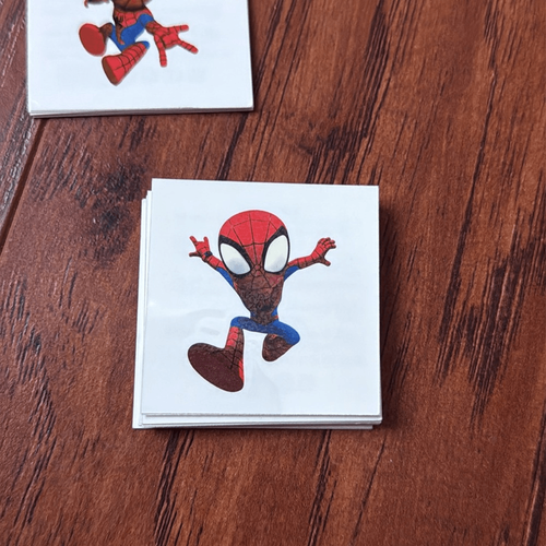 (34) Spiderman Spidey Temporary Tattoos Kids Party Favors Press On - Picture 3 of 10