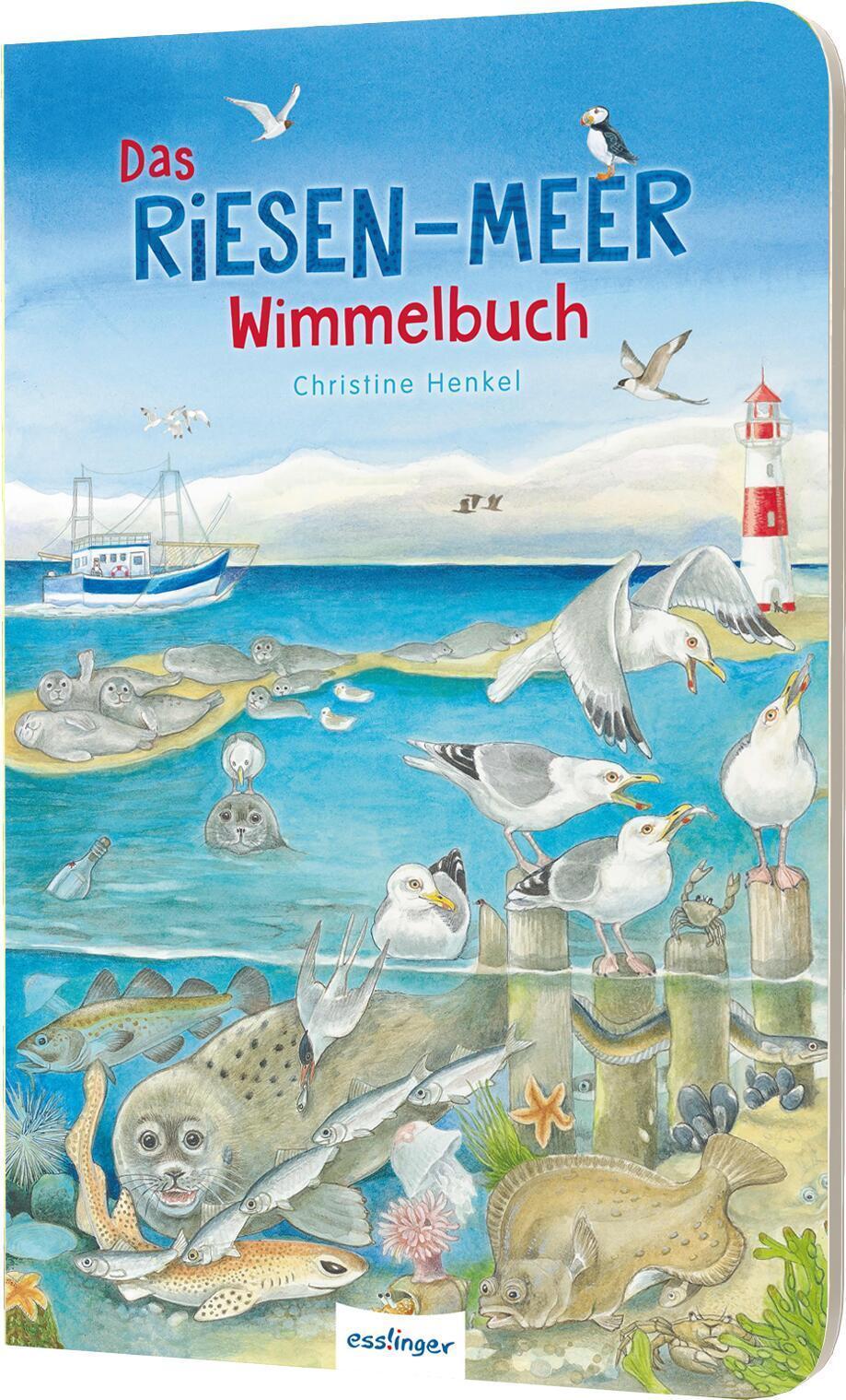 Thumbnail - Riesen-wimmelbuch: Das Riesen-meer-wimmelbuch Christine Henkel