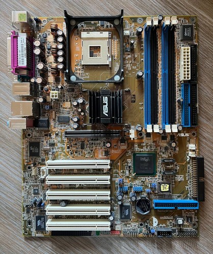 Placa madre ASUS P4P800 Deluxe Rev 2.0 Socket478 + P4 3,0 GHz + 1 GB de RAM. PROBADO. - Imagen 2 de 18