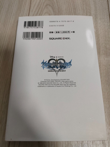 Kingdom Hearts Hardcover Postcard Book Set Of 2 Wish Extra 1 piece Rare japan - Picture 6 of 12