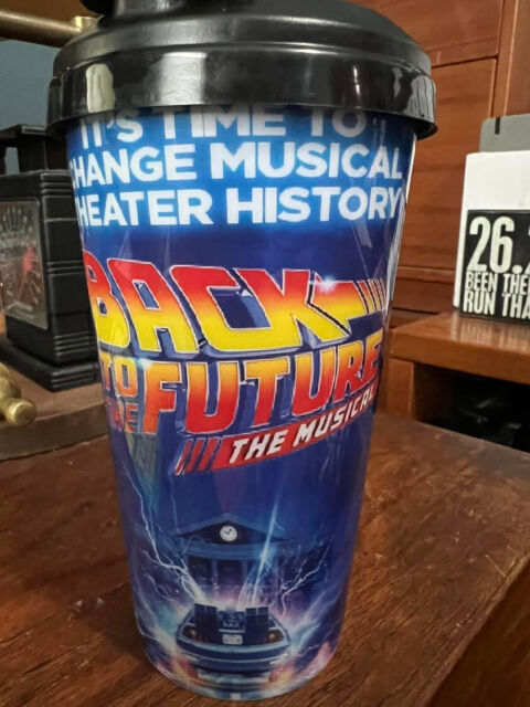 Back to the Future the musical collectible drinking cup 2023 Broadway