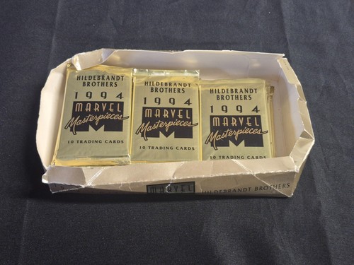 1994 Fleer Marvel Masterpieces Hildebrandt Brothers Cards 19 Sealed Packs
