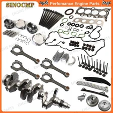 For Hyundai Kia 2.0L G4NA Engine Rebuild Kit - Crankshaft / Con Rods / Gasket