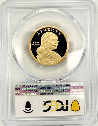 2017 S $1 Proof PCGS 70 DCAM Sacagawea “Sequoyah” Dollar - Picture 2 of 2