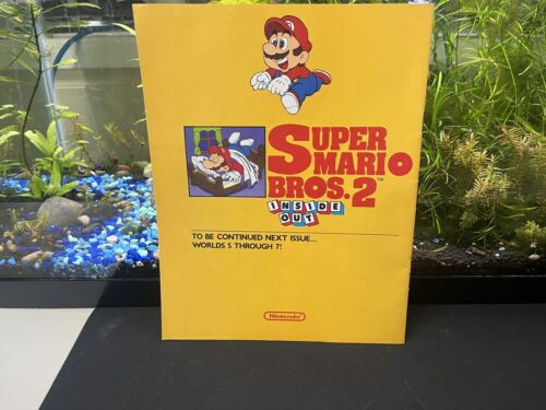 SUPER MARIO BROS 2 Inside Out Nintendo Power Bonus Super Tip Book Part 1 1989 - 第 4/6 張圖片