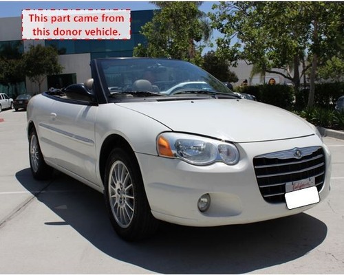 2001 - 2006 CHRYSLER SEBRING Power Window Motor Regulator Passenger Right RH - Picture 14 of 24