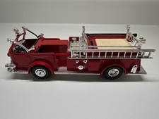 CATERPILLER AMERICAN LAFRANCE FIRE TRUCK DIECAST BANK ERTL