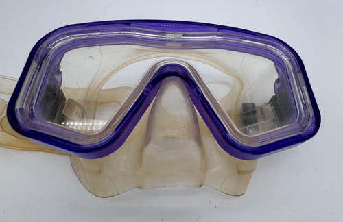 Vintage Dolfino Dive Mask Tempered Glass
