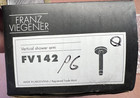 NEW Franz Viegener Vertical Shower Arm FV142/PG Ceiling Gold