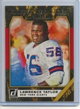  2019 Donruss Legends of the Fall Lawrence Taylor #LF5 - New York Giants - HOF