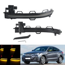 For BMW X4 F26 X6 F16 Dynamic LED Wing Mirror Indicator Turn Signal Light Lamp