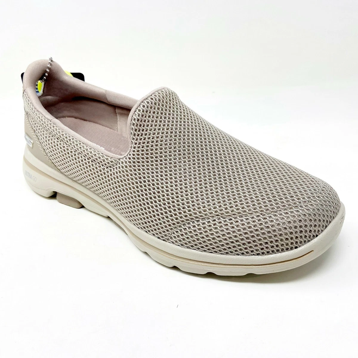 Skechers Go Walk 5 Taupe Womens Wide Width Slip On eBay