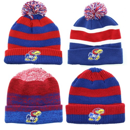 Fan Favorite Herren Beanie NCAA Kansas University Jayhawks Wintermütze Strickmütze - Bild 1 von 16