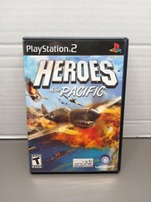 Heroes Of The Pacific Sony Playstation 2 PS2 Game Cleaned & Tested